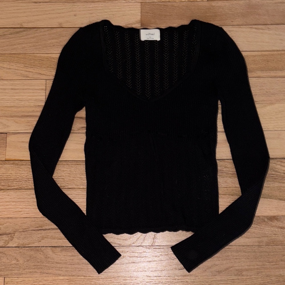 Wilfred Black Sweater